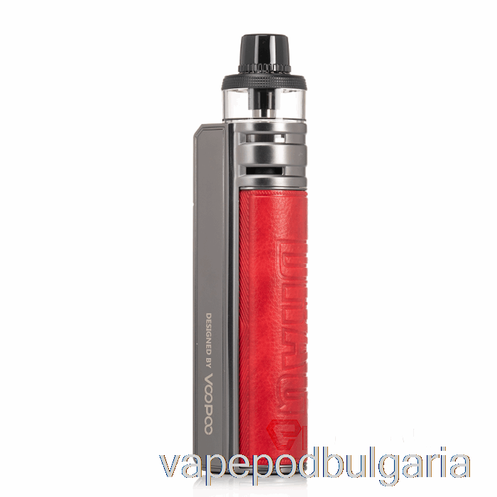 Vape 10000 Дръпки Voopoo Drag H80s Pod Mod Kit Red